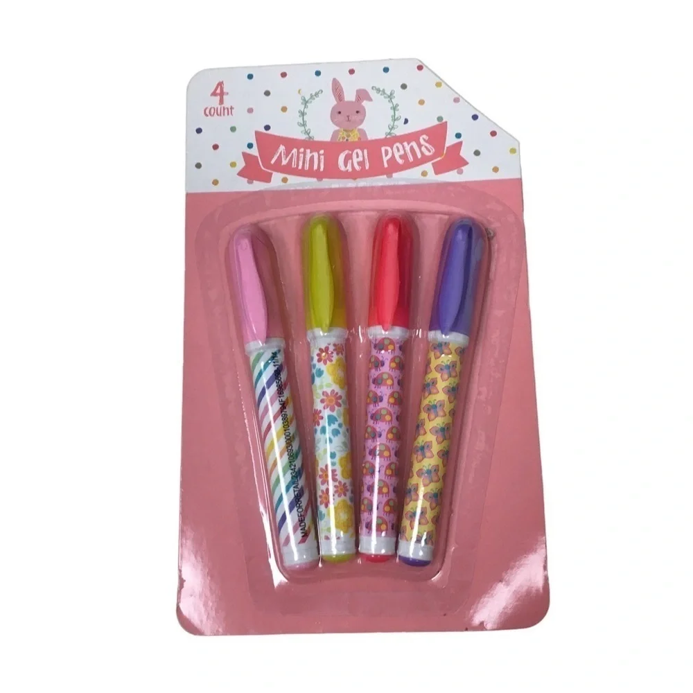 EASTER Stationery List Pad Sticky Notes Macaroon Erasers Gel Pens Washi Tape